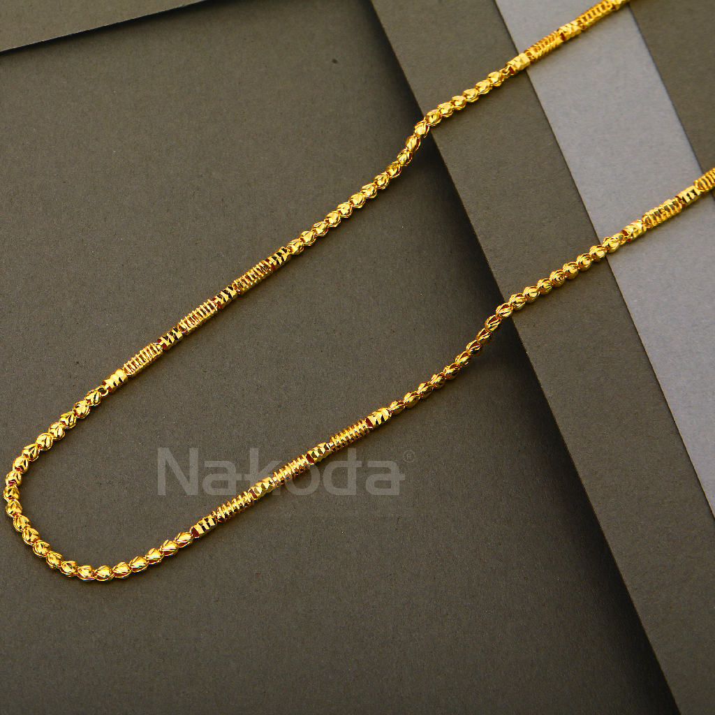 916 Gold Men's Designer Choco Chain MCH791