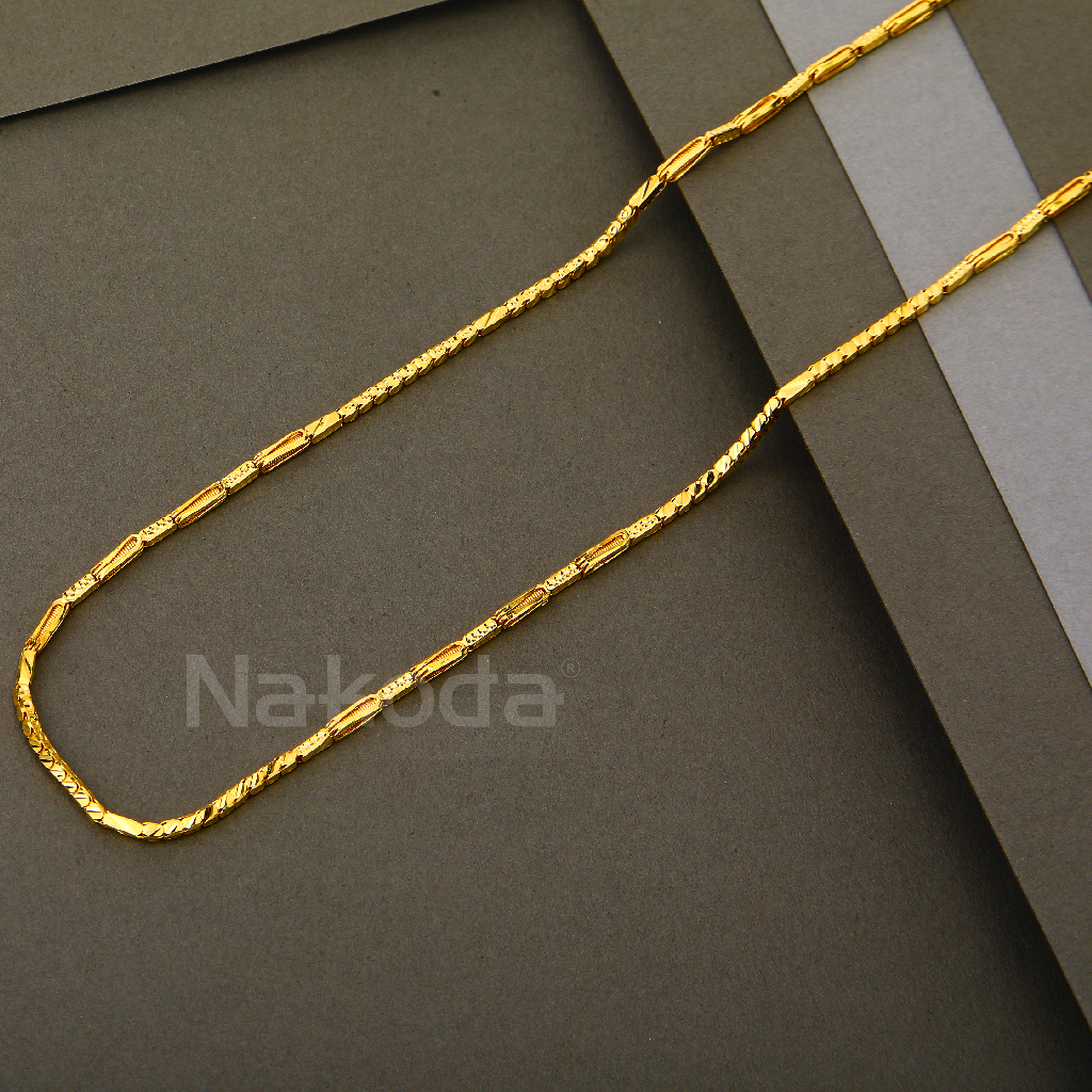 916 Gold Men's Classic Choco Chain MCH792