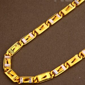 22KT Gold Hallmark Classic Mens Chock Chain MCH05
