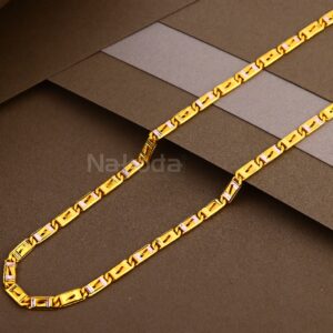 22KT Gold Hallmark Classic Mens Chock Chain MCH05