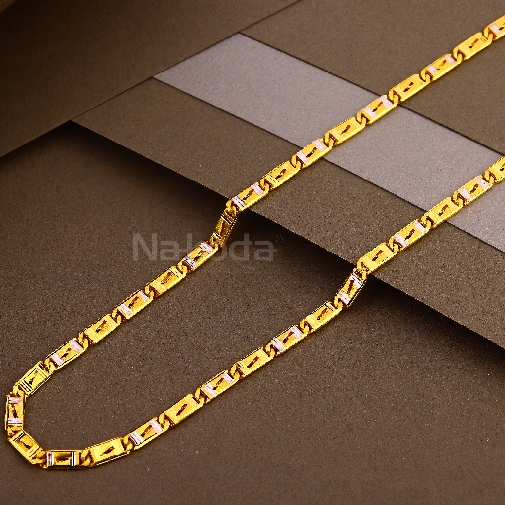 22KT Gold Hallmark Classic Mens Chock Chain MCH05