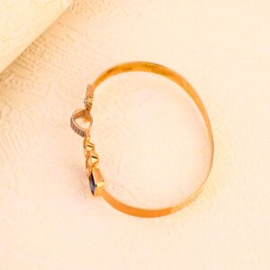 750 Rose Gold Ladies Kada Bracelet RLKB393