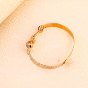 750 Rose Gold Designer Ladies Kada RLKB397