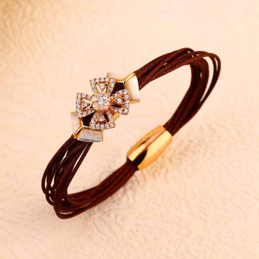 750 Rose Gold Ladies Kada RLKB399