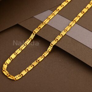 22KT  Gold Gentlmen's Designer choco Chain MCH35