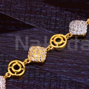 916 Gold Ladies Fancy Bracelet LB498