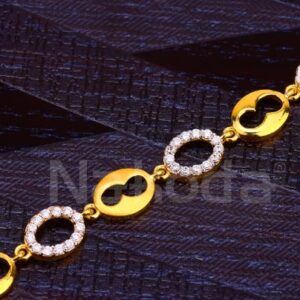 916 Gold Ladies Delicate Bracelet LB501
