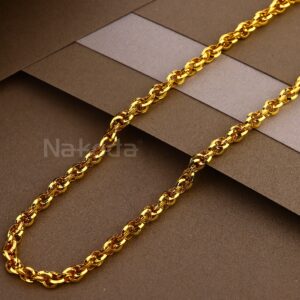 22KT Gold Hallmark Fancy Mens Chock Chain MCH10