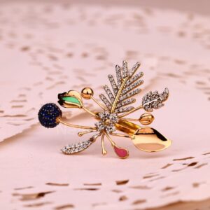 750 Rose Gold Ladies Fancy Ring RLR885