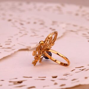 750 Rose Gold Ladies Exclusive Ring RLR883