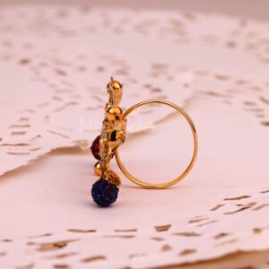 750 Rose Gold Classic Ladies Ring RLR881