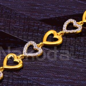 916 Gold Ladies Classic Bracelet LB487