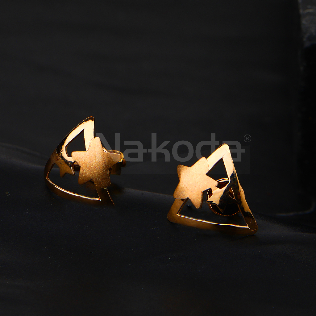 750 Rose Gold Women's Exclusive Hallmark Earring RE257