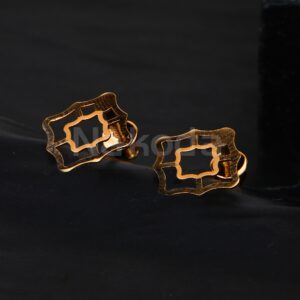 18CT Rose Gold Women's Delicate Hallmark Earring RE274