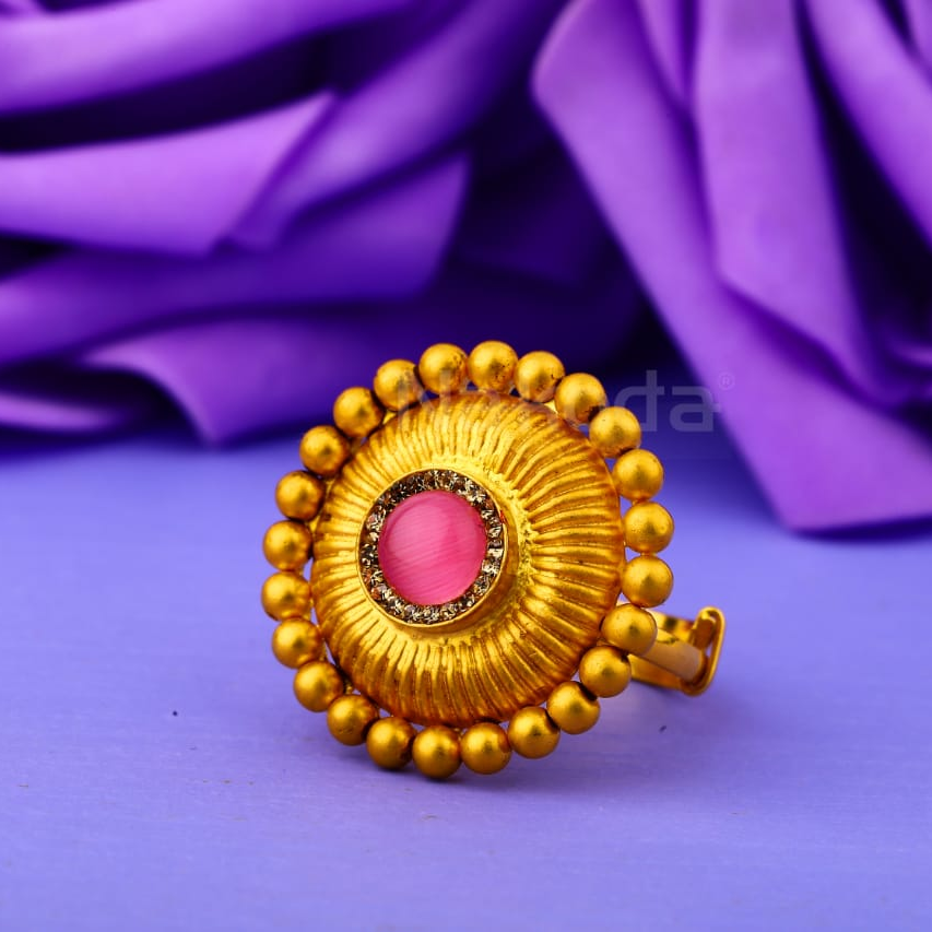 22KT Gold Antique Ladies Gorgeous Ring LAR304