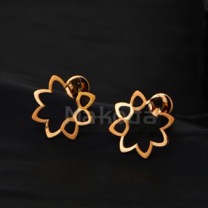 750 Rose Gold Fancy Ladies Earring RE246