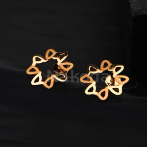 750 Rose Gold Ladies Earring RE251