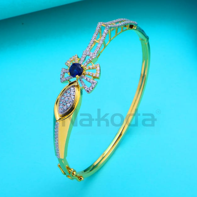 750 Gold Ladies Exclusive Kada Bracelet LKB233