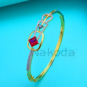 750 Gold Ladies Kada Bracelet LKB229