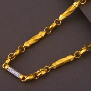 916 Gold Mens Gorgeous Choco Chain MCH800