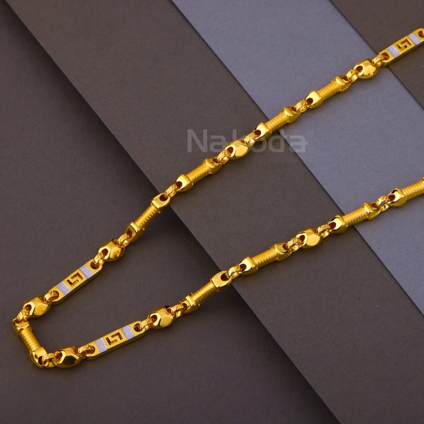 916 Gold Mens Fancy Choco Chain MCH799