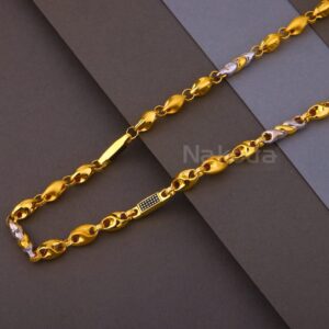 916 Gold Mens Designer Choco Chain MCH797