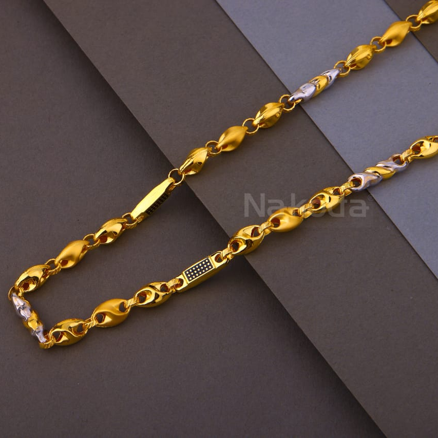 916 Gold Mens Designer Choco Chain MCH797