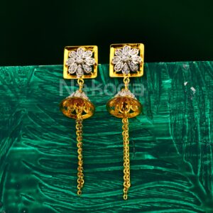 22CT Gold Ladies Stylish Jhummar Earring LJE416