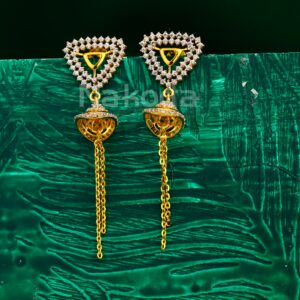 22CT Gold Ladies Exclusive Jhummar Earring LJE412