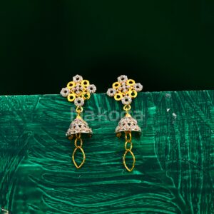 22CT Gold Ladies Designer Jhummar Earring LJE410