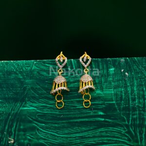 22CT Gold Ladies Classic Jhummar Earring LJE409