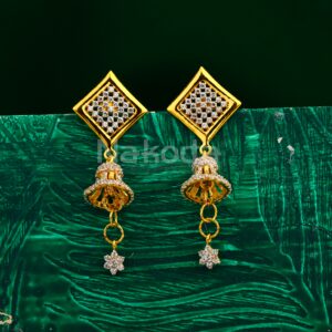 22KT Gold Ladies Classic Jhummar Earring LJE393