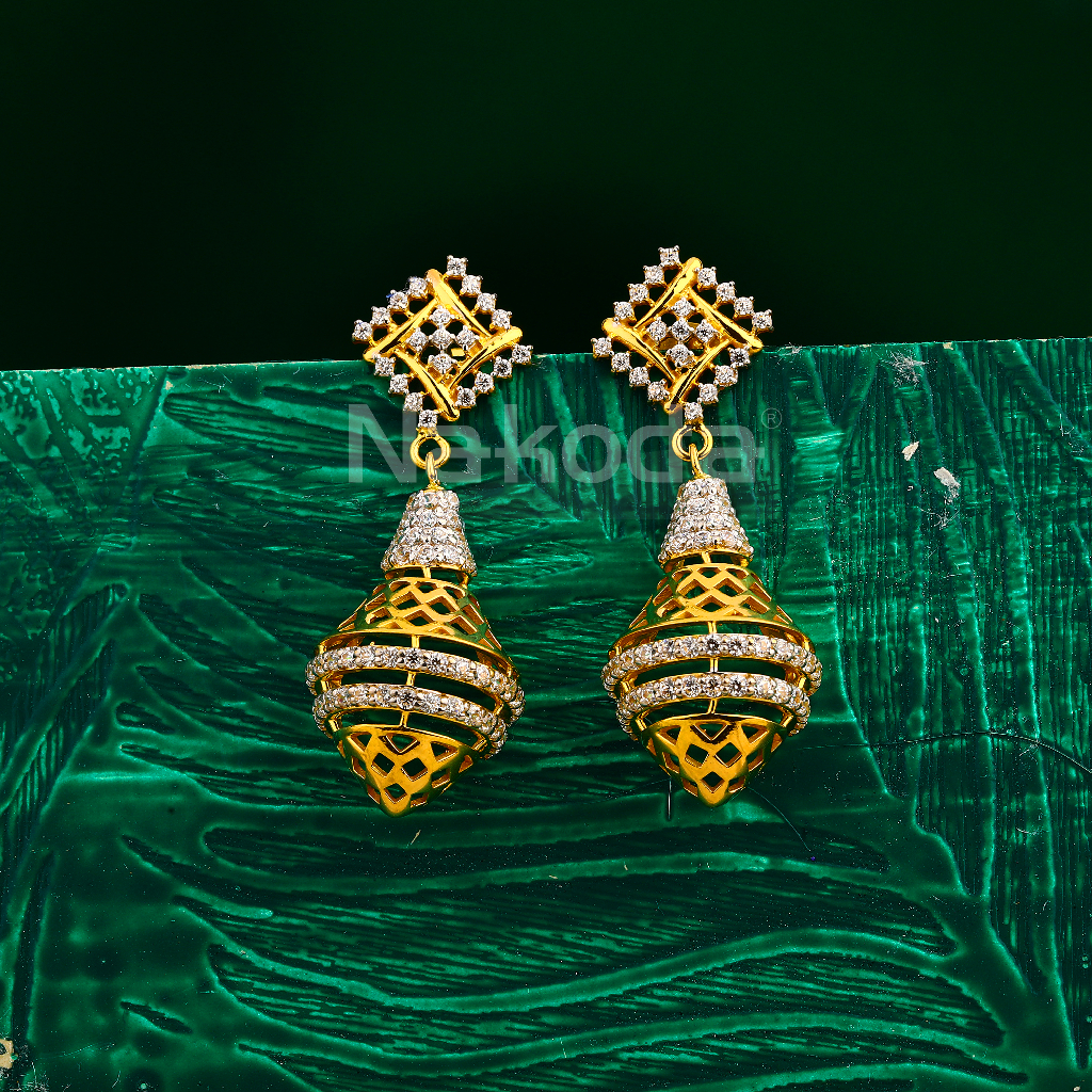 22KT Gold Ladies Jhummar Earring LJE392
