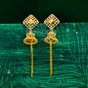 916 Gold Women's Hallmark  Jhummar Earring LJE384