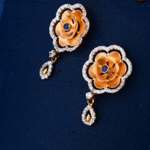 750 Rose Gold Hallmark Ladies Gorgeous Necklace set RN400