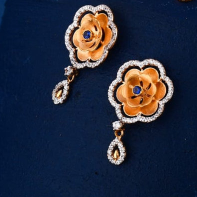 750 Rose Gold Hallmark Ladies Gorgeous Necklace set RN400 - Image 2
