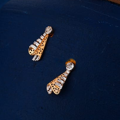 750 Rose Gold Hallmark Ladies Fancy Necklace set RN401 - Image 2