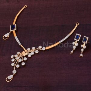 750 Rose Gold Ladies Gorgeous Necklace set RN385