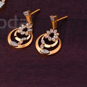 750 Rose Gold Ladies Delicate Necklace set RN381