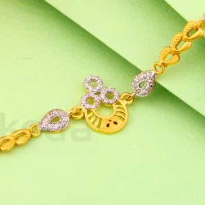 22KT Gold Hallmark Stylish Ladies Bracelet LB520