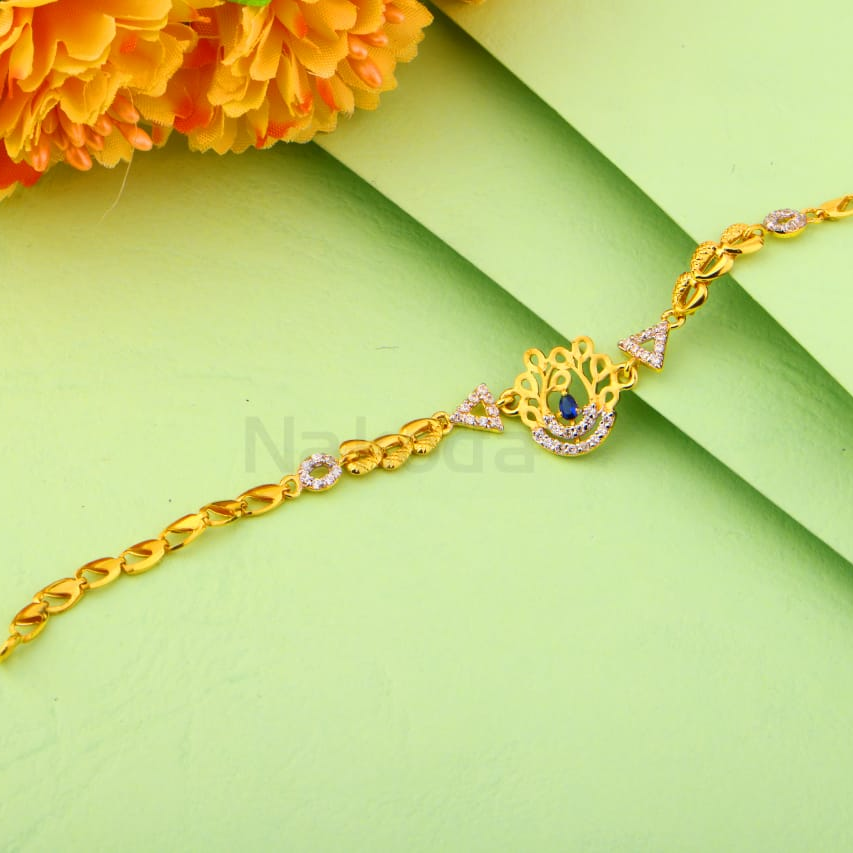 22KT Gold Hallmark Gorgeous Ladies Bracelet LB519