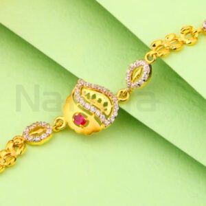 22KT Gold Hallmark Fancy Ladies Bracelet LB521