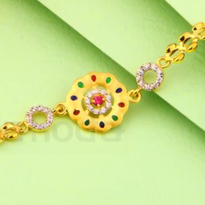22KT Gold Hallmark Delicate Ladies Bracelet LB523