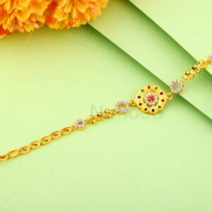 22KT Gold Hallmark Delicate Ladies Bracelet LB523