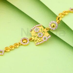 22KT Gold Hallmark Ladies Bracelet LB525