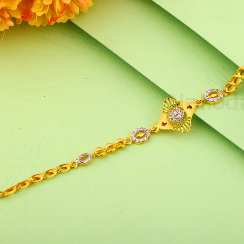 22KT Gold Ladies Exclusive Bracelet LB514