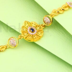 916 Gold CZ Ladies Exclusive Bracelet LB562