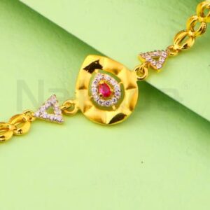 916 Gold Hallmark Ladies Exclusive Bracelet LB554