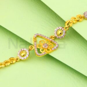 916 Gold Hallmark Ladies Bracelet LB575