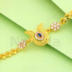 916 Gold Ladies Fancy Bracelet LB572